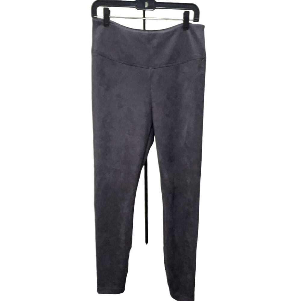 White House Black Market Runway Leggings Women 14 Charcoal Grey High Rise